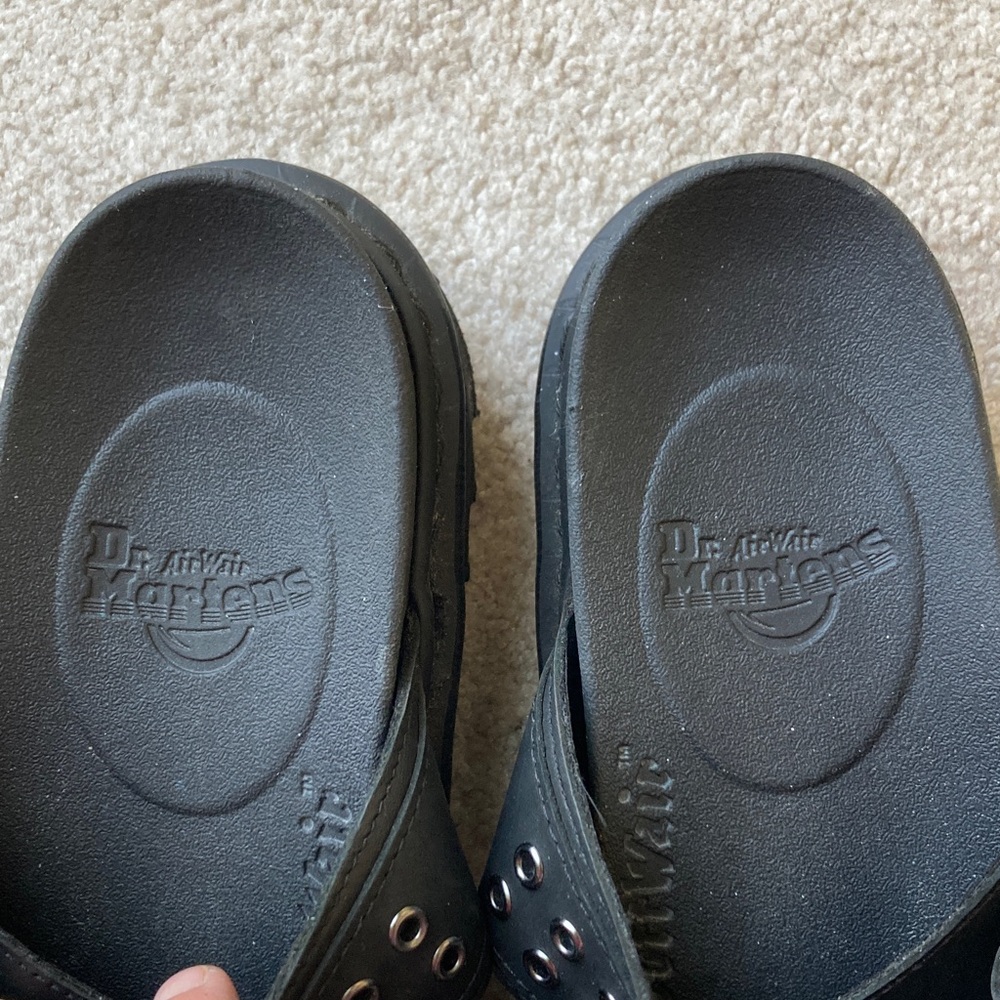 Dr. Martens Myles hardware slide sandals 9 US M 10 US L - Picture 2 of 14